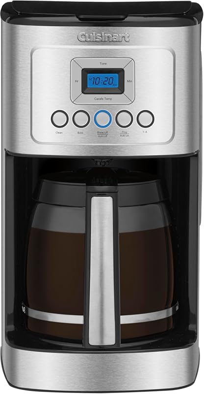 Cuisinart Programmable 14-Cup Coffee Maker with Glass Carafe, 1-4 Cup