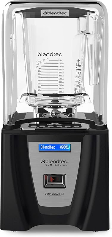Blendtec Connoisseur 825 Commercial Blender with WildSide+ Jar and Q S