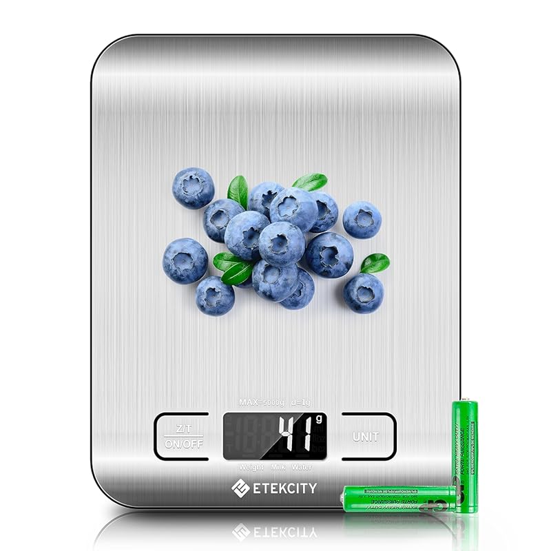 Etekcity Digital Food Scale with LCD Display for Precise Grams and Oun