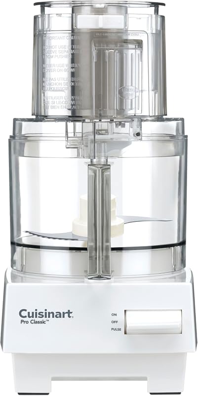 Cuisinart 7-Cup Pro Classic Food Processor: 600-Watt Motor, Vegetable