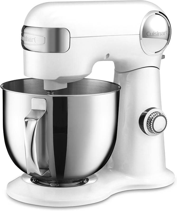 Cuisinart SM-50 12-Speed Stand Mixer with 5.5 Quart Stainless Steel Bo