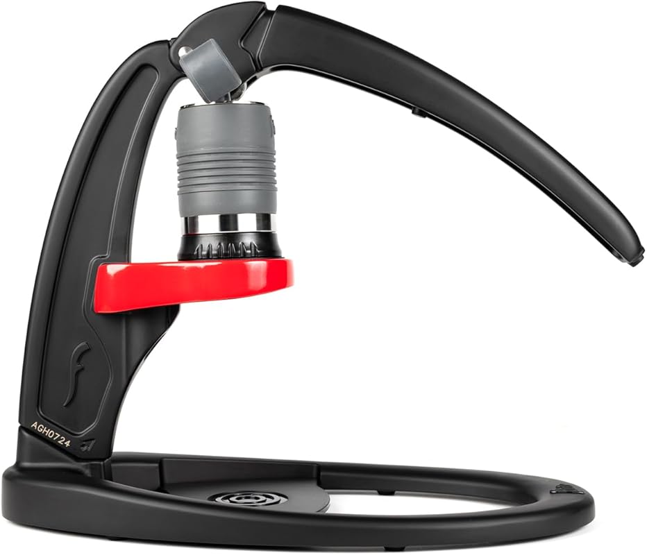 Flair UPDATED Classic Lever Espresso Maker: Pressure Gauge, Two Portaf