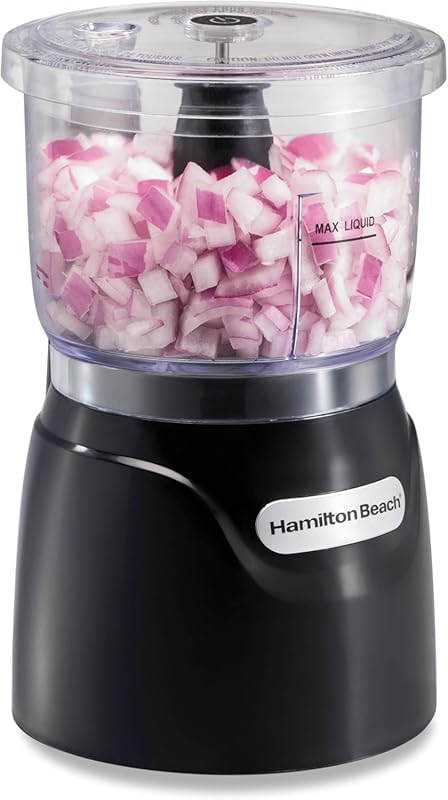 Hamilton Beach Electric Vegetable Chopper and Mini Food Processor: 3-C