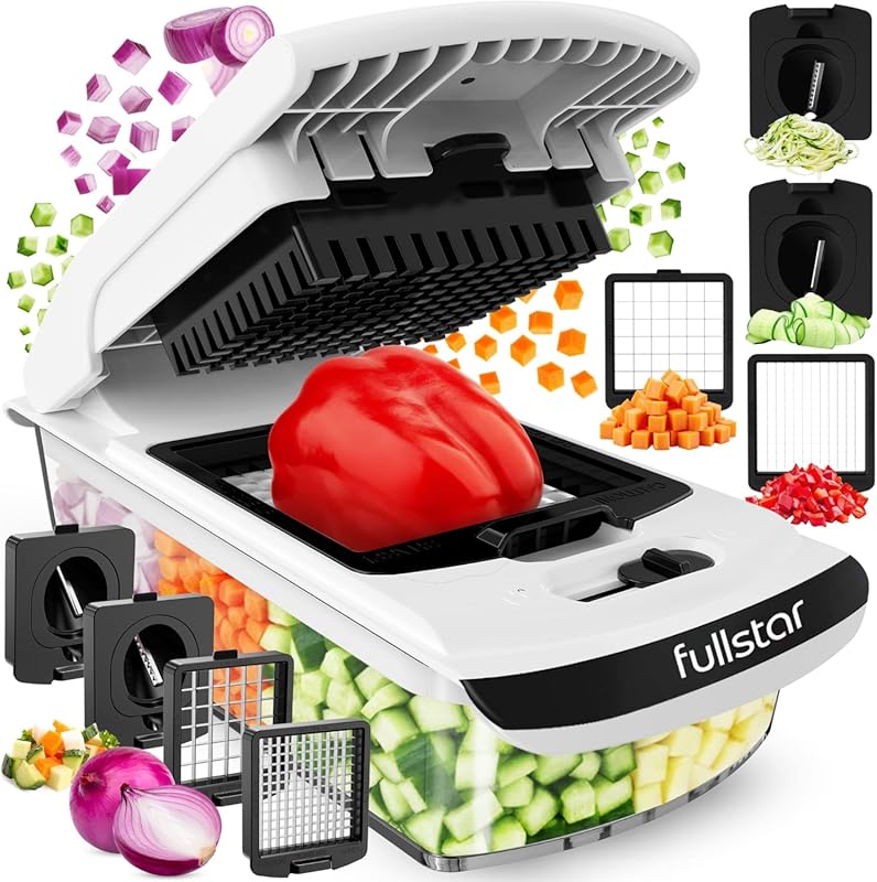 Fullstar The Original Pro Chopper: 4-in-1 Vegetable Chopper and Spiral