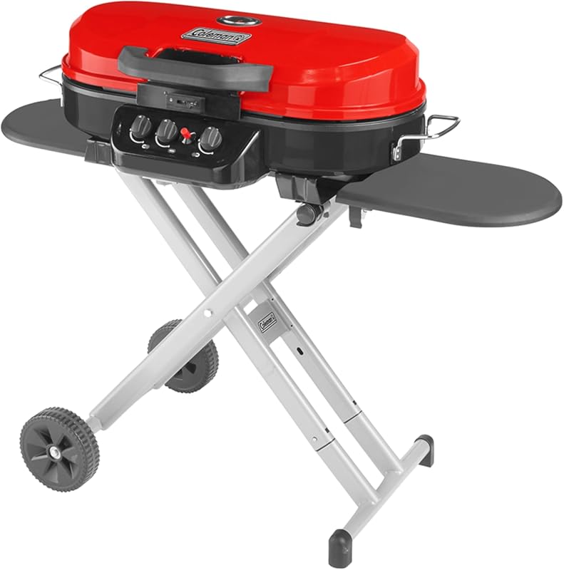 Coleman RoadTrip 285 Stand-Up Propane Grill with 3 Burners, Instastart