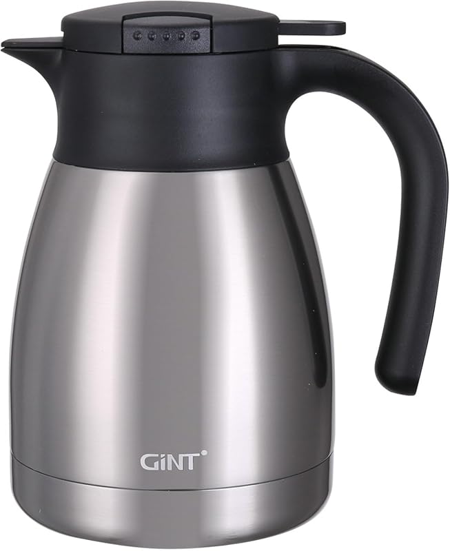 GiNT 34oz Thermal Coffee Carafe - Double-Walled Vacuum Insulated Stain