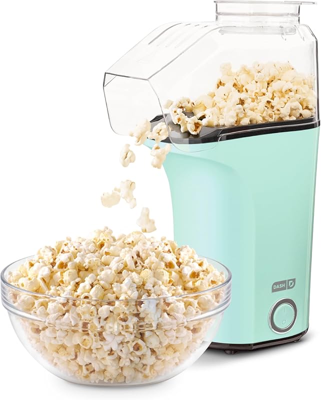 DASH Fresh Pop Oil-Free Air Popcorn Popper with Measuring Cup, Recipe 