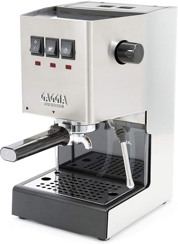 Gaggia RI9380/46 E24 Espresso Machine in Brushed Stainless Steel for P