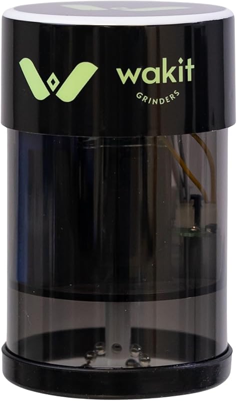 Wakit KLR Electric Grinder: Portable Herb Grinder with Stainless Steel