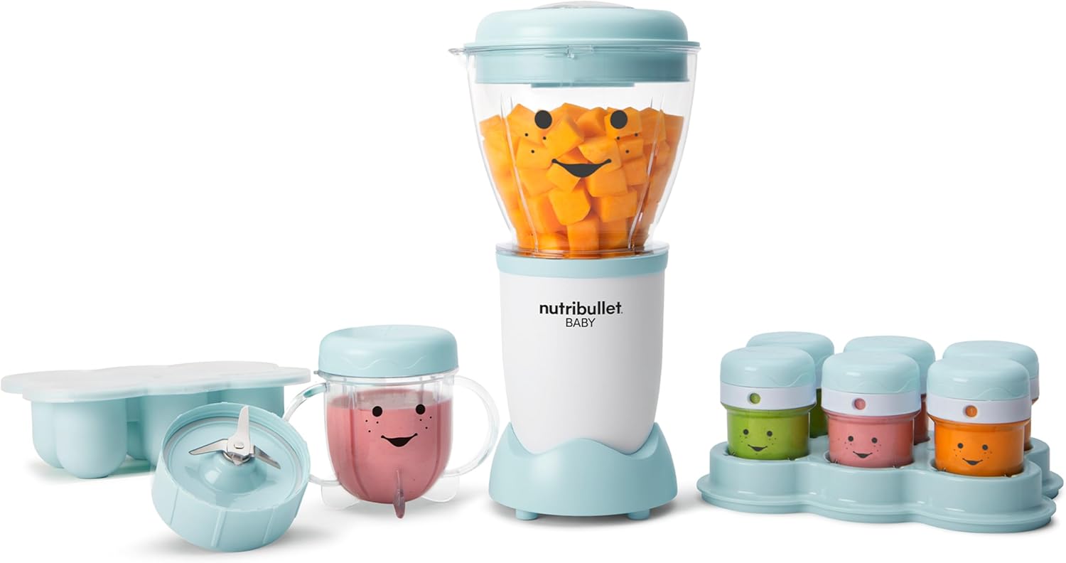 NutriBullet NBY-50100 Baby Complete Food-Making System with 32-Oz Capa