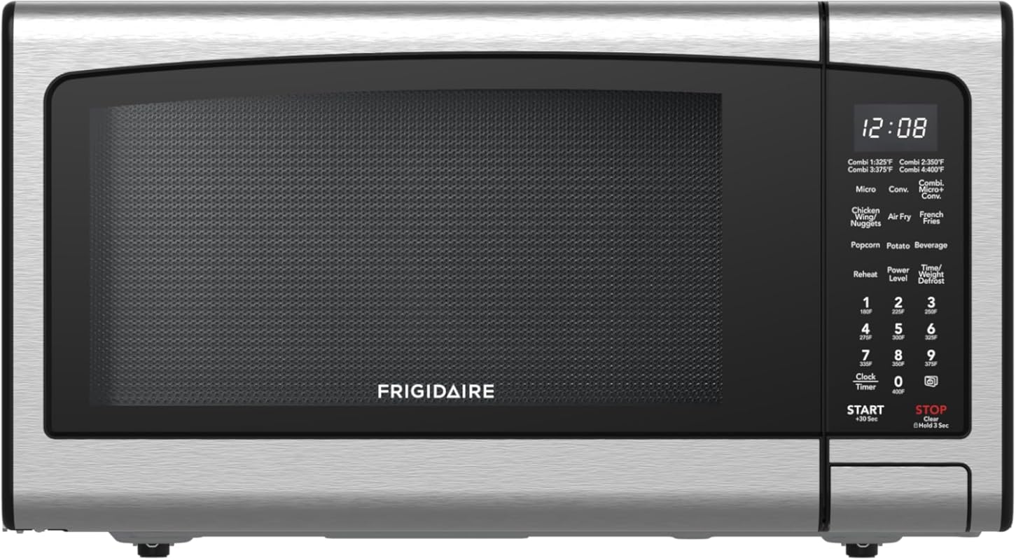 FRIGIDAIRE 1.2 Cu Ft Microwave with Digital Air Fryer, Convection Oven