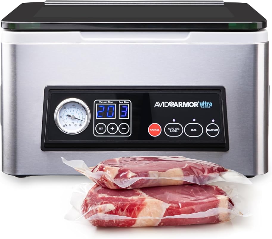 Avid Armor USV20 Ultra Series Compact Chamber Vacuum Sealer with 11.5