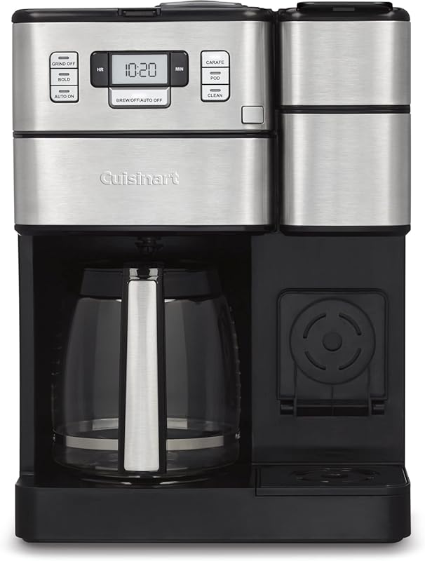 Cuisinart Grind & Brew Plus Coffee Center: Built-in Grinder, Coffeemak