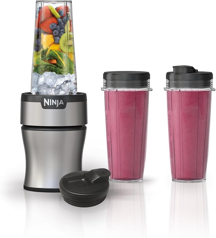 Ninja BN301 Nutri-Blender Plus Compact Personal Blender with 900-Watt
