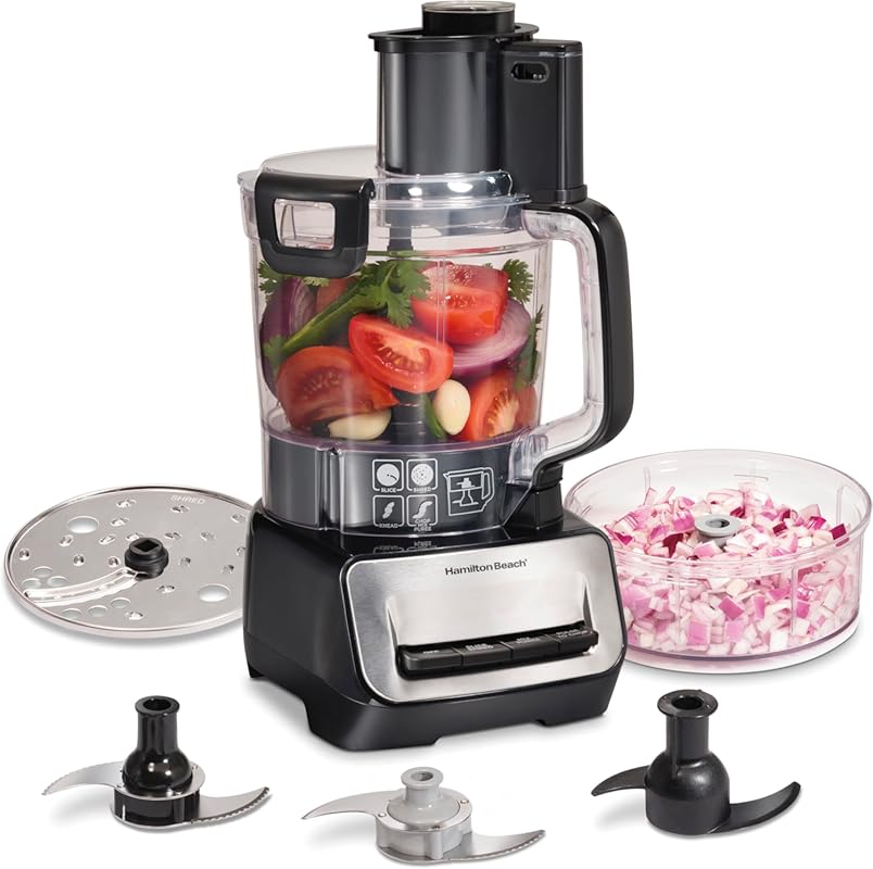 Hamilton Beach Stack & Snap Food Processor & Vegetable Chopper: 14-Cup
