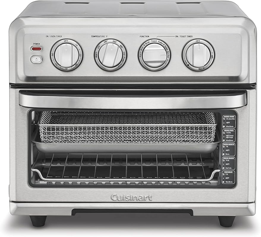 Cuisinart TOA-70NAS Air Fryer Toaster Oven, 1800W, 8-in-1 Functions (A