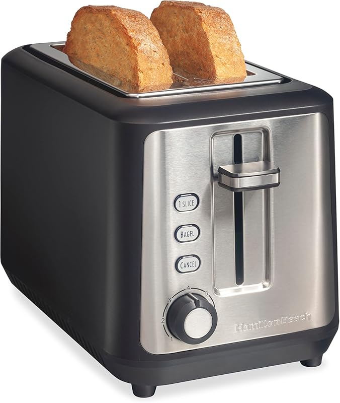 Hamilton Beach Gourmet 2-Slice Toaster with Extra Long & Wide Slots, S