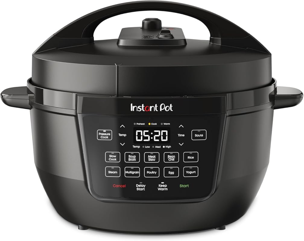 Instant Pot RIO Wide 7-in-1 Electric Multi-Cooker 7.5 Quart for Pressu