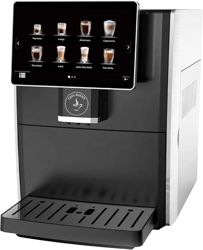 Cafe Bueno Super Automatic Espresso Machine: Grinder and Frother for L