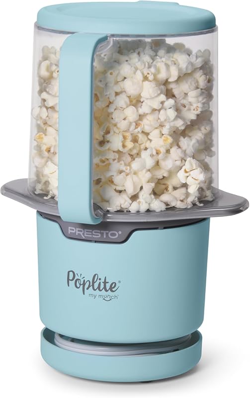 Presto PopLite My Munch Hot Air Popcorn Popper: Personal, Built-In Ser