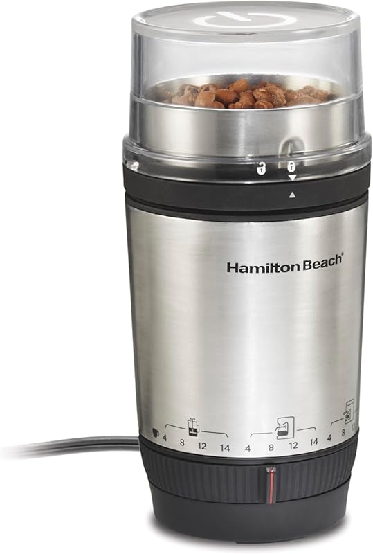 Hamilton Beach Electric Coffee Grinder with One-Touch Auto Shutoff and