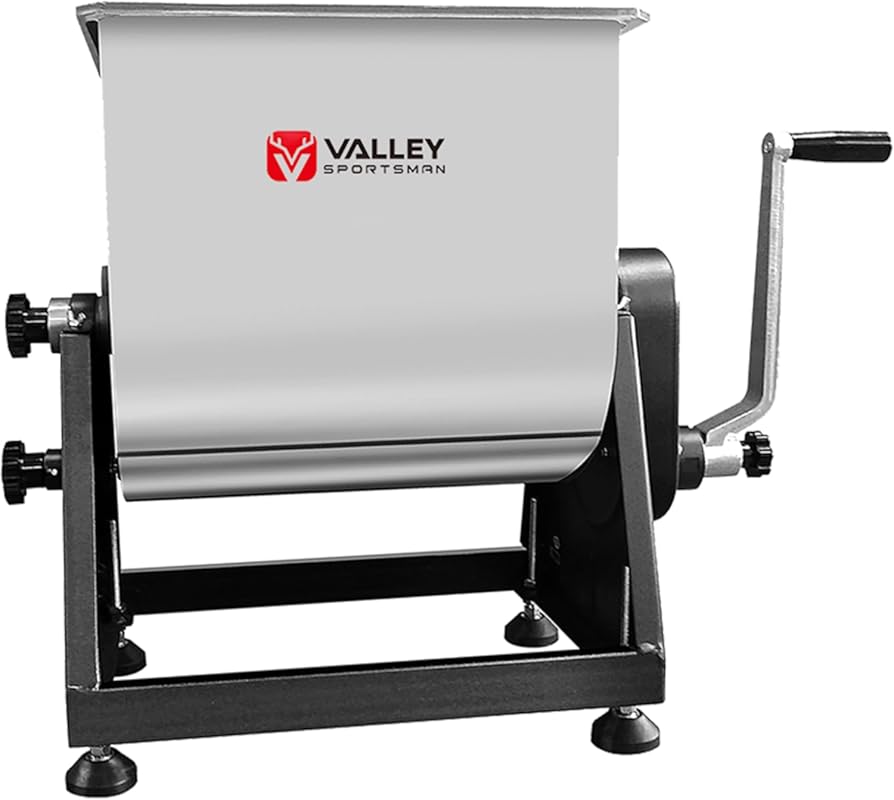 7-Gallon/50-Pound Capacity Manual or Motorized Sausage Mixer Machine f