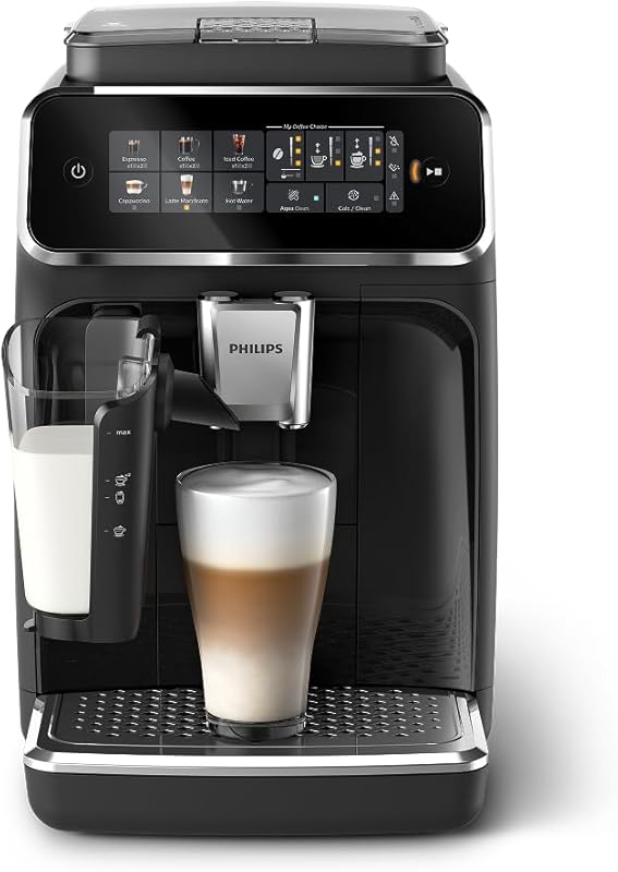 Philips 3300 Series Automatic Espresso Machine: LatteGo Milk System, I