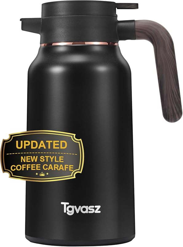 70oz Thermal Coffee Carafe - 12-Hour Hot Stainless Steel Insulated Car