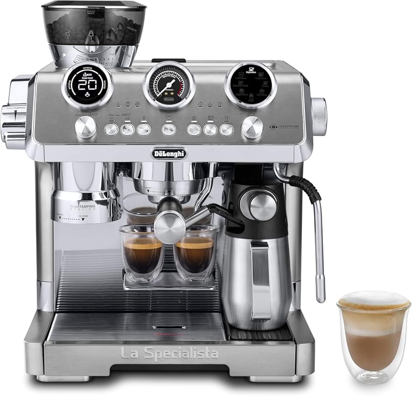 De'Longhi La Specialista Maestro Espresso Machine with Grinder, Dual M