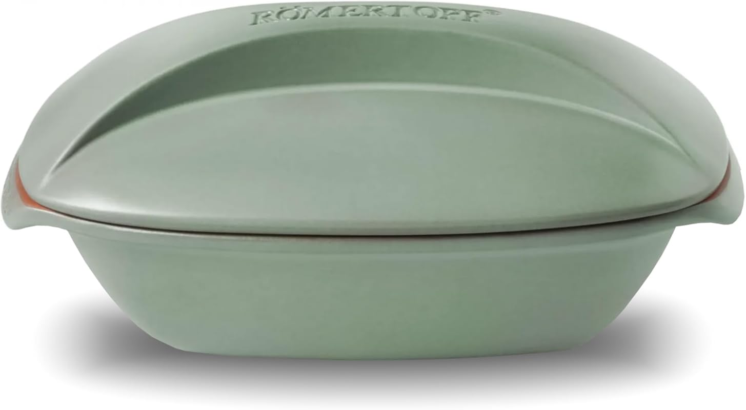 Romertopf Culinario Non-Stick Clay Roaster Dutch Oven - Healthy, Versa