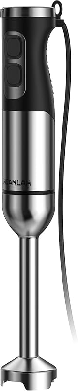 1000W Powerful Immersion Blender Handheld with 25-Speed and Heavy-Duty