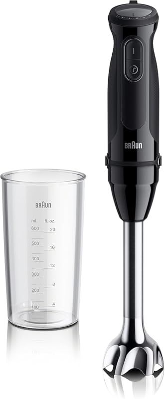 Braun MQ50001M Vario Hand Blender with 21-Speed, PowerBell VPlus, Turb