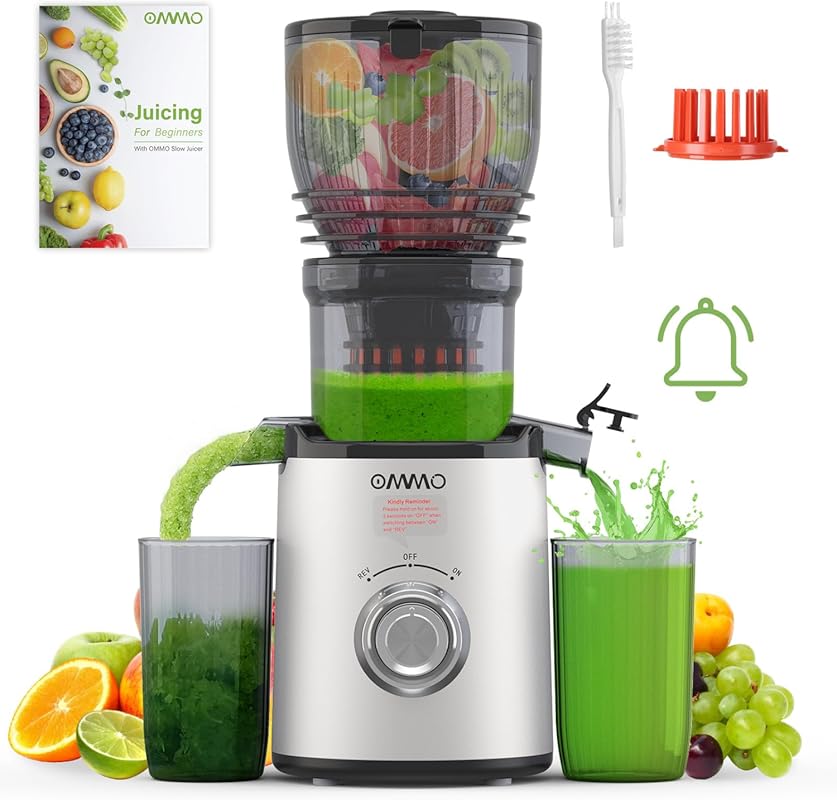 OMMO 300W Cold Press Juicer 6