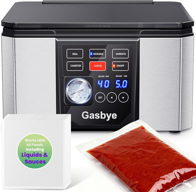 5.3QT Chamber Vacuum Sealer with Replaceable 11.5