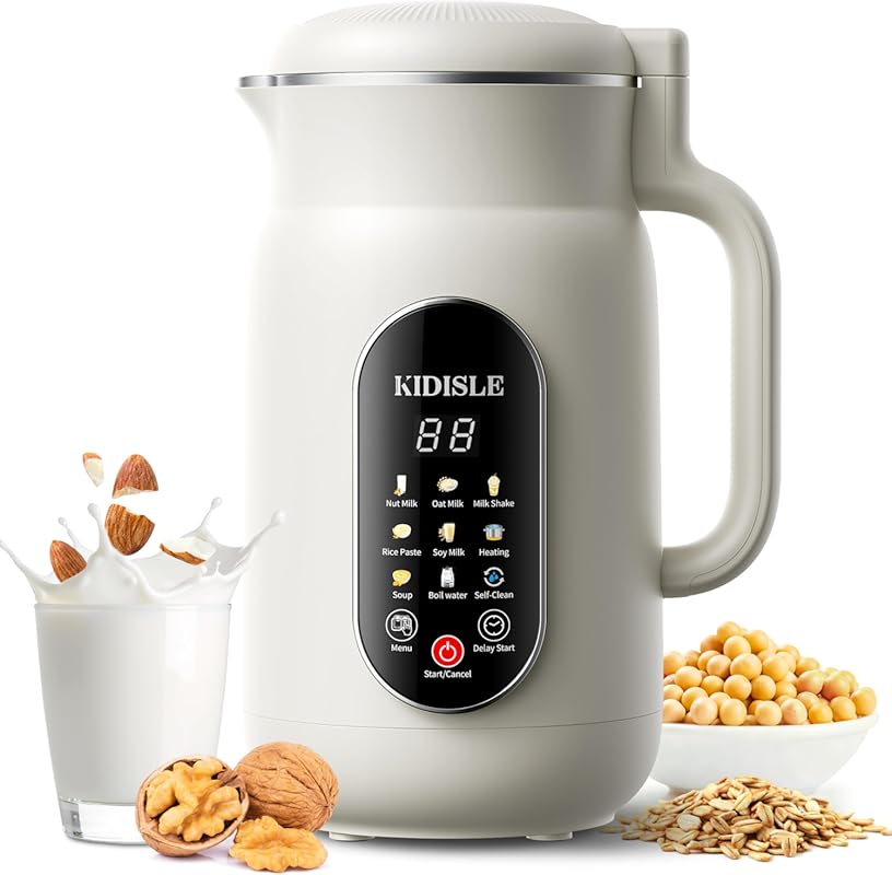 51oz Nut Milk Maker Machine for Fresh Homemade Nut Milks, Easy Operati
