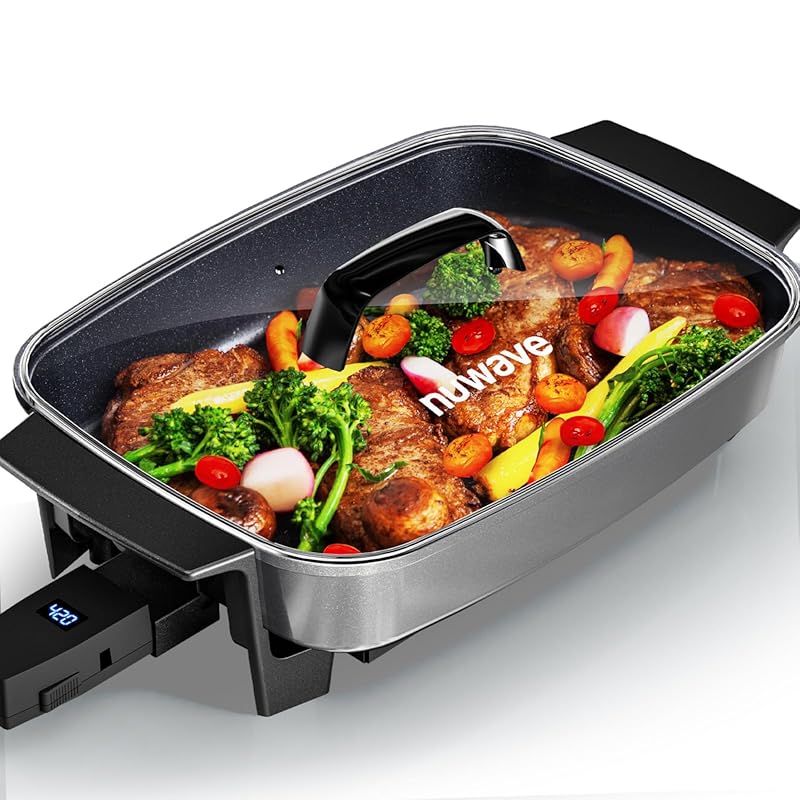 Nuwave Medley XL Digital Electric Skillet: 2025 Precision Heating 100-