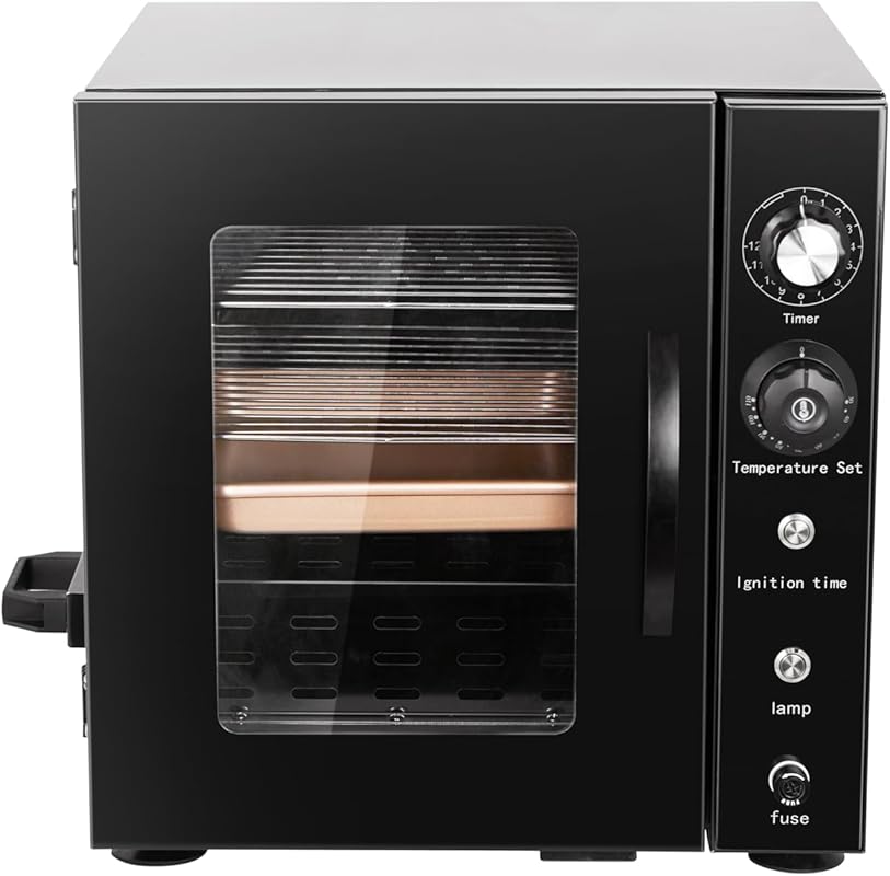 Hakka Electric Indoor Smoker with 30-110℃ Smoke Oven, 2-Layer Countert