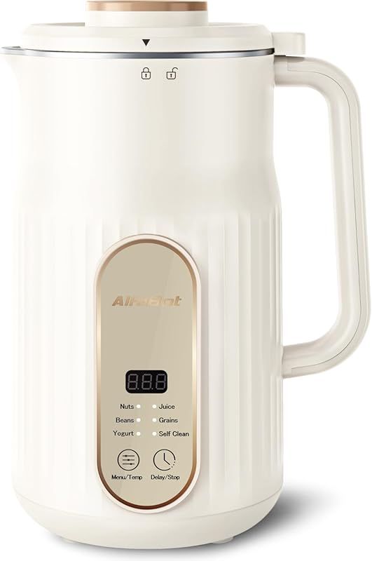 AlfaBot N2 35oz Nut Milk Maker: Plant-Based Milk, Oat, Soy, Yogurt - 5