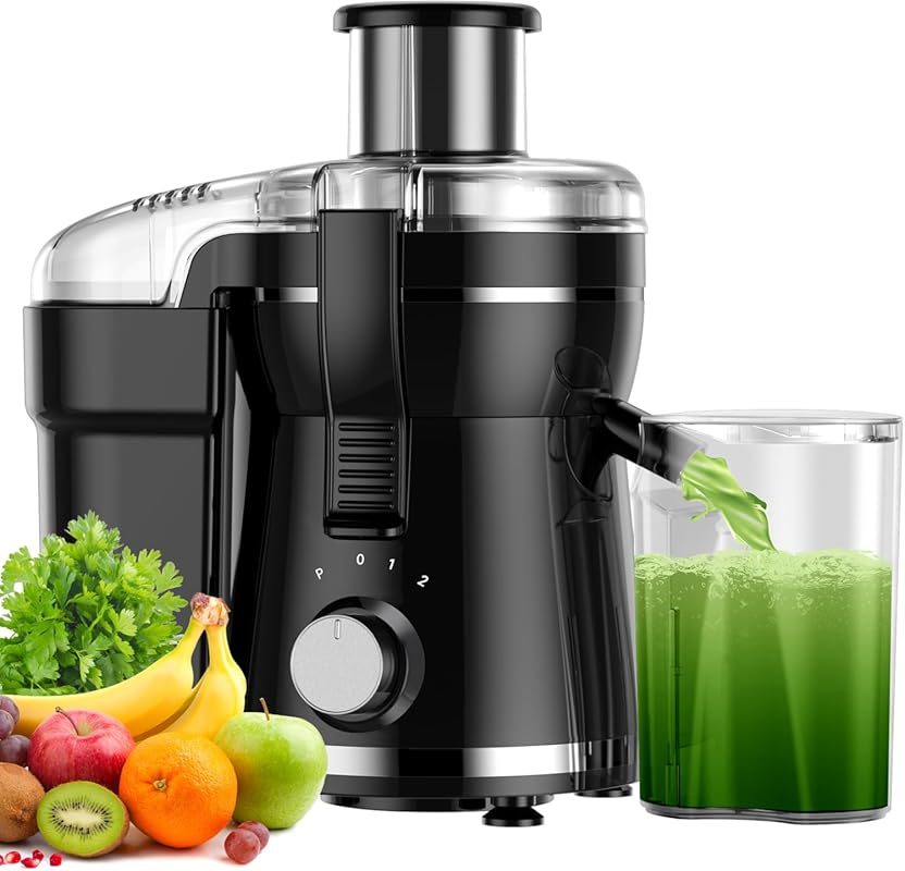500W Centrifugal Juicer Machine with 3 Speed Settings, 3