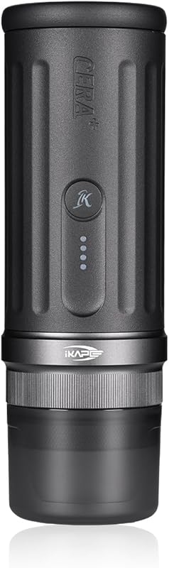 IKAPE KAPO K2 Portable Espresso Machine: Bluetooth APP, 51mm Bottomles