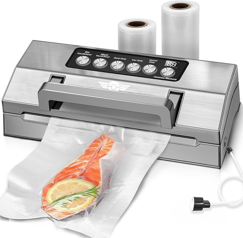 POWOT Precision Food Vacuum Sealer: Fully Automatic System with Double