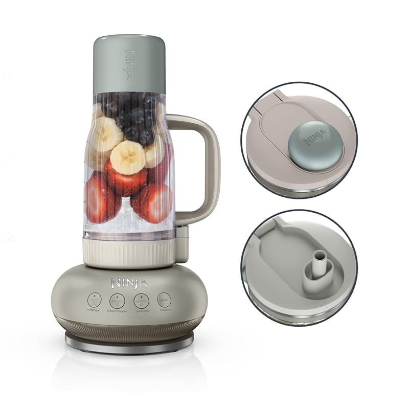 Ninja Blendboss Personal Blender with 26oz Tumbler, LeakProof Lid, Chu