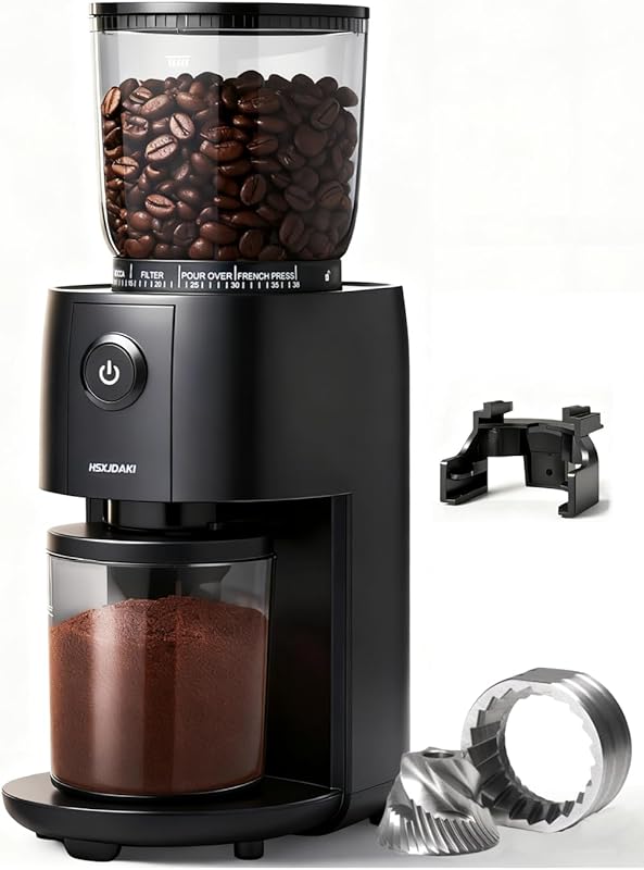 Electric Burr Coffee Grinder with Conical Burr and 38 Grind Settings f