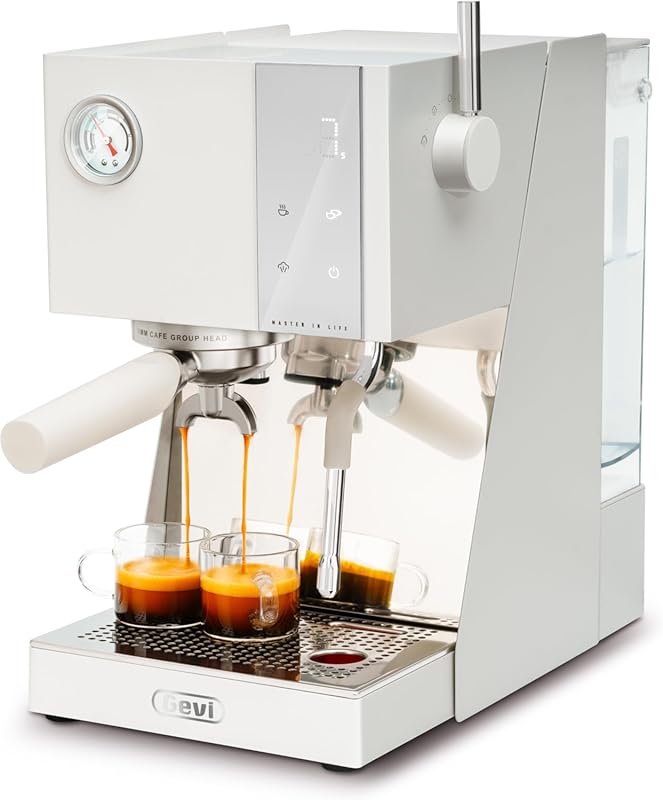 Gevi Commercial Espresso Machine with 20 Bar Pressure, Smart OPV, 58mm