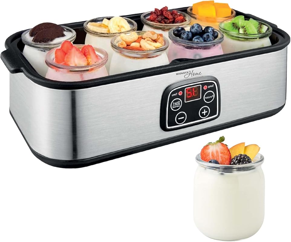 Culinary Chef Series MAGNAVOX HOME Ultimate Probiotic Yogurt Maker Adj