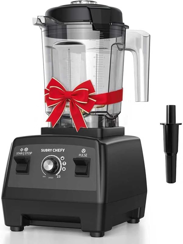 2000W Brushless Motor Countertop Blender, 25-Speed, 68oz Heavy Duty fo