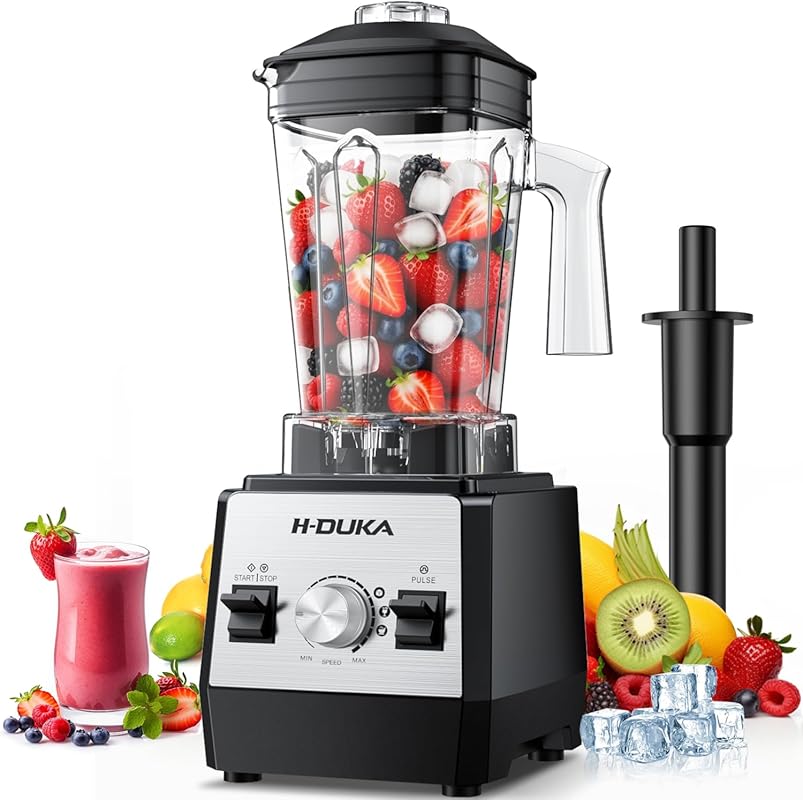 25000 PRM Blender with 64oz Pitcher for Smoothies, Ice Crushing, Froze