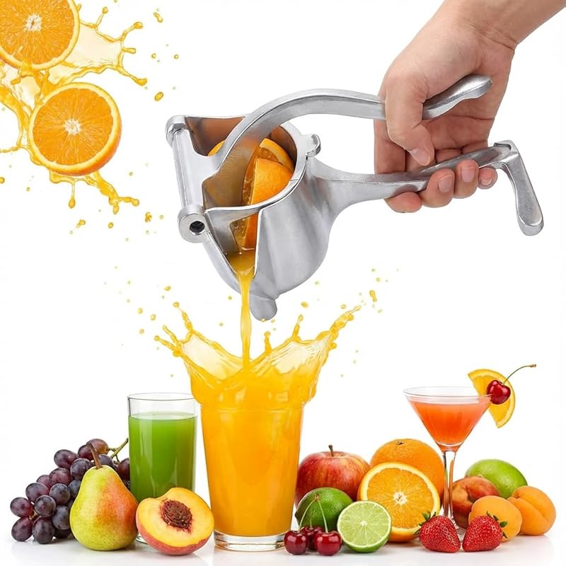 2026 Upgrade Hand Juicer with Ergonomic Grip for Citrus Fruits, Easy t