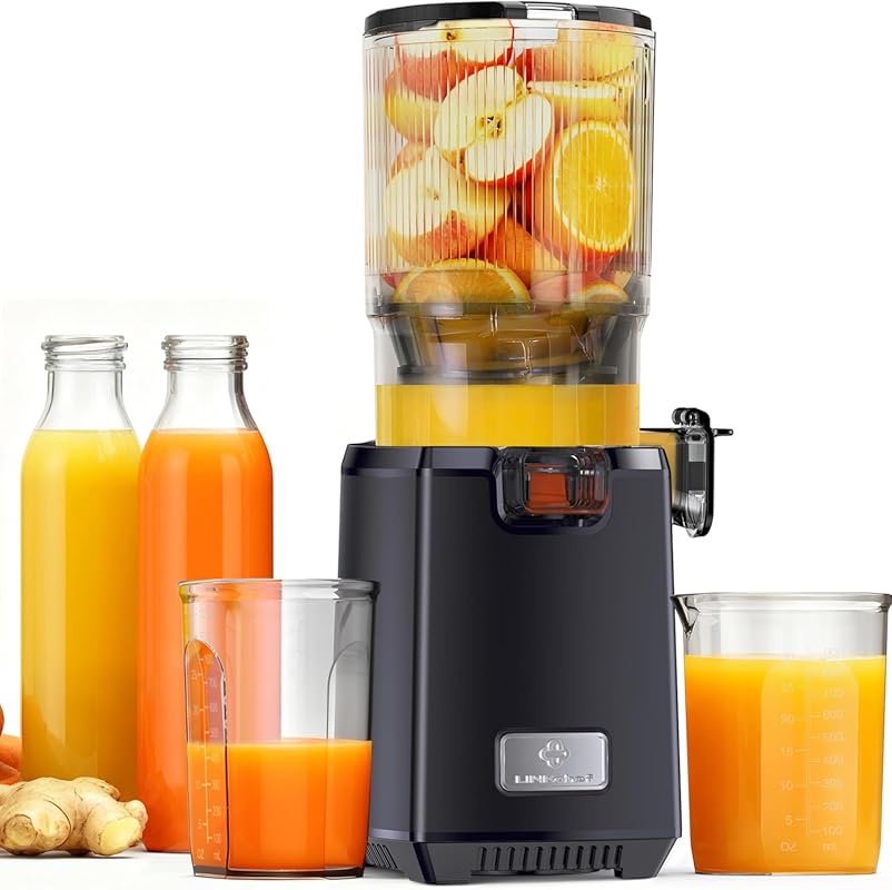 LINKChef Cold Press Juicer, 130mm Diameter, 1.8L Capacity, 250W Mastic