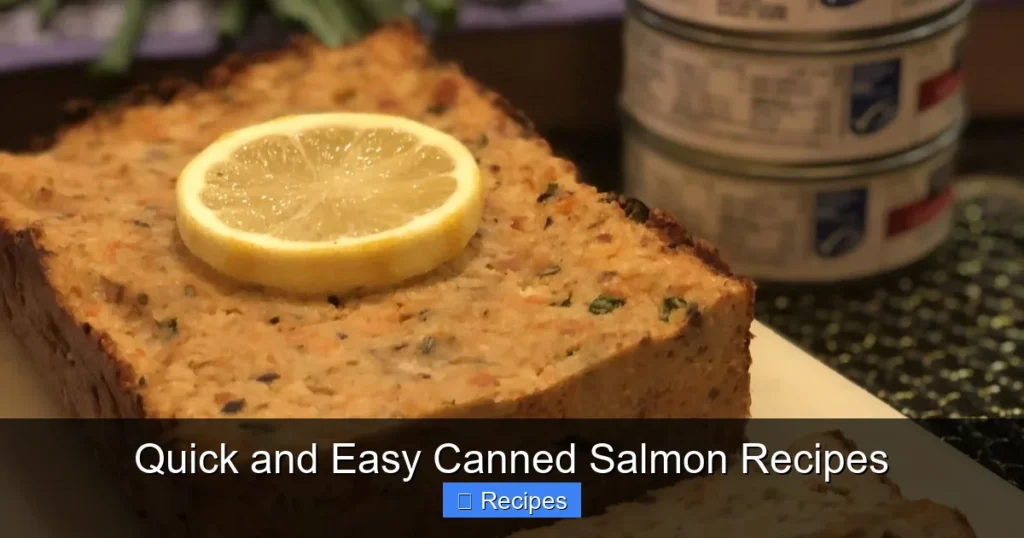 Quick and Easy Canned Salmon Recipes